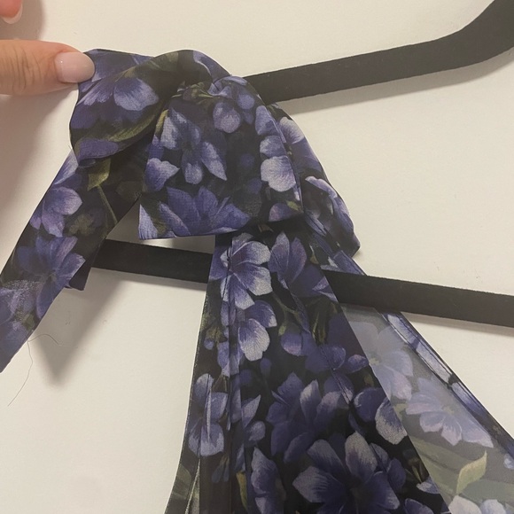 The Kooples -size 4- chiffon floral print summer dress - Picture 6 of 13